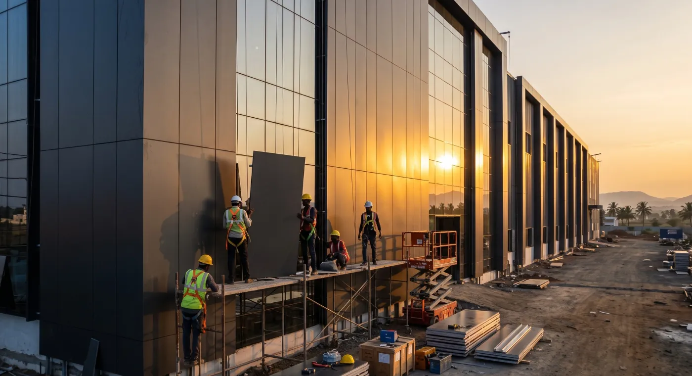 Building envelope and elevation cladding system